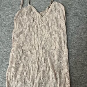 Free People Blush Lace Camisole